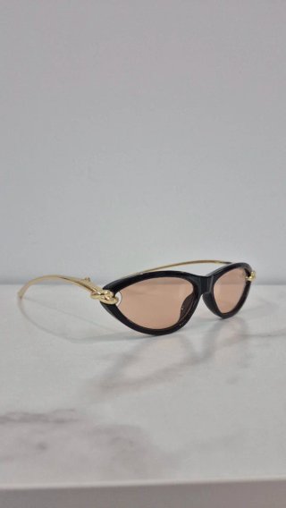 Occhiali da sole Cat Eye con Borsetta Strass