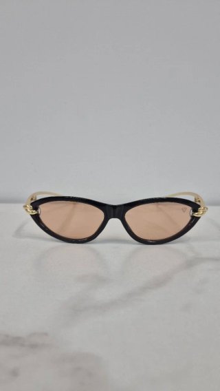 Occhiali da sole Cat Eye con Borsetta Strass