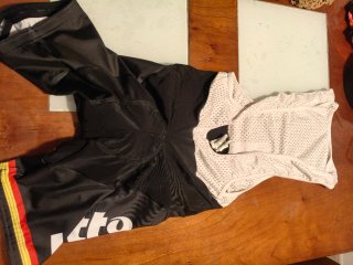 Culotte Ciclismo Negro con Tirantes talla S