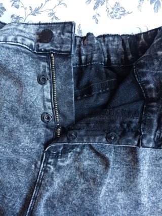 Shorts vaqueros desgastados