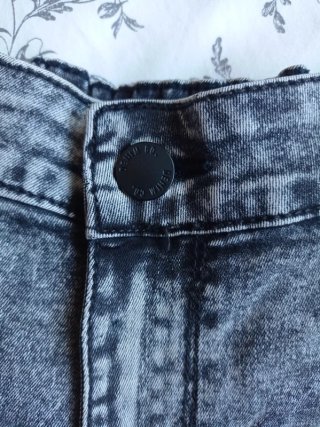 Shorts vaqueros desgastados