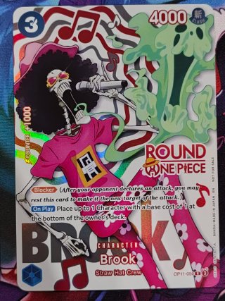 One Piece Round1 Collaboration Card set completo
