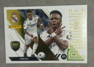 Cromo Vinicius Jr. Real Madrid Prime. Panini