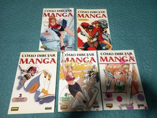Libros dibujo anime y manga