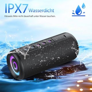 Altavoz Portátil Bluetooth 5.4 Negro
