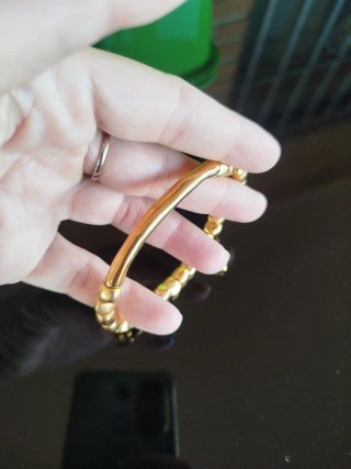 Pulsera Uno de 50 Dorada