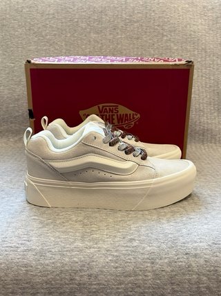 Scarpe Vans Platform Beige/Bianche Tg 41
