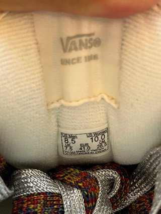 Scarpe Vans Platform Beige/Bianche Tg 41