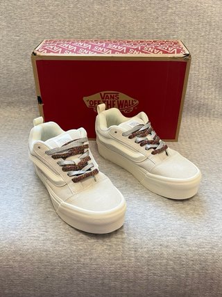 Scarpe Vans Platform Beige/Bianche Tg 41