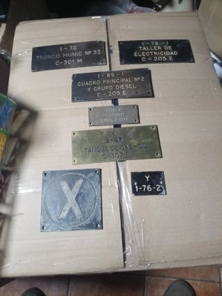 Lote Carteles Antiguos Barco Armada Española