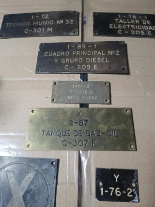 Lote Carteles Antiguos Barco Armada Española