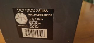 Visor Sightron SIII