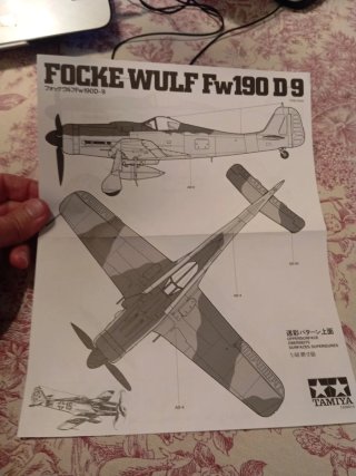 Tamiya 1/48 Focke Wulf Fw190 D-9