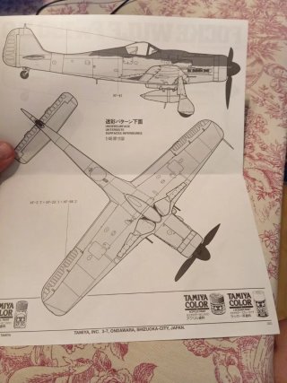 Tamiya 1/48 Focke Wulf Fw190 D-9
