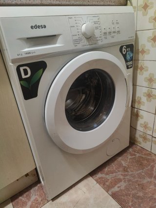 Lavadora Edesa EWF-6000 WH (6 kg)
