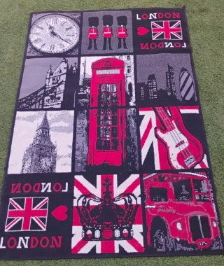 Alfombra Londres Union Jack