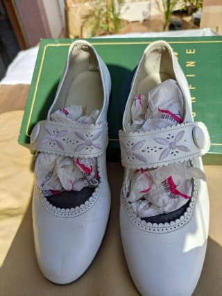 Zapatos comunión niña blancos