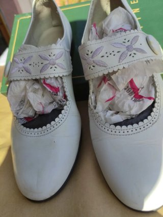 Zapatos comunión niña blancos