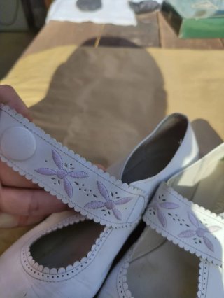 Zapatos comunión niña blancos