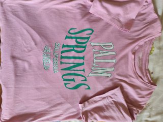 Camiseta Jack & Jones Rosa Talla S