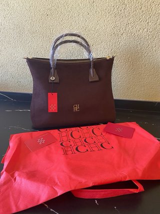 Bolso Carolina Herrera Marrón Antelina