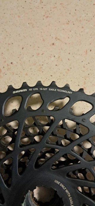 Cassette SRAM X01 12v 10-52