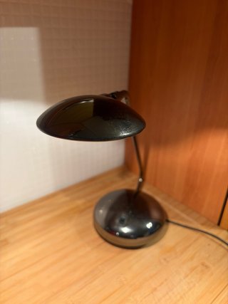 Lámpara de mesa halógena retro
