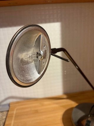 Lámpara de mesa halógena retro