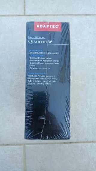 Scheda di rete Adaptec Fast Ethernet Quartet66