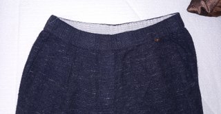Pantalón Massimo Dutti azul marino T.36
