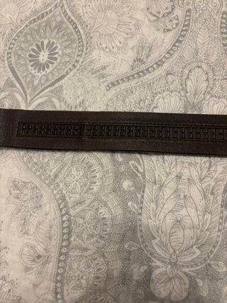 Cinturón Hermes H Hebilla Plateada Correa Marrón