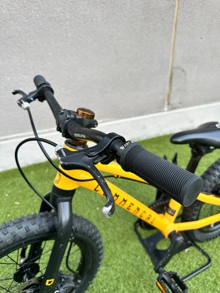 Bicicleta Commençal Ramones 16 Amarilla