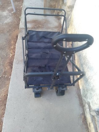 Carrito Plegable Picnic Negro