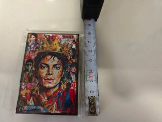 Láminas de madera e Imanes Michael Jackson