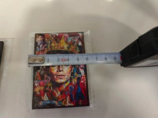 Láminas de madera e Imanes Michael Jackson