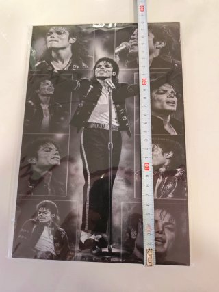Láminas de madera e Imanes Michael Jackson
