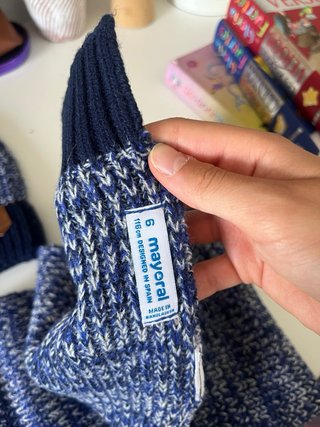 Conjunto Gorro y Bufanda Mayoral Talla 6/116cm