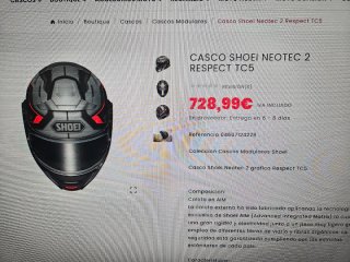 Casco Shoei Neotec II Modular