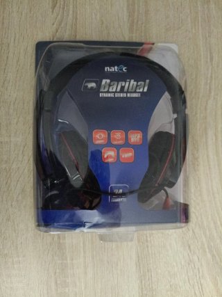 ​Auriculares Micrófono PC Natec Baribal Nuevos