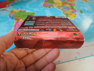 Pokémon Rubí con caja / GBA Pal España