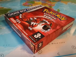 Pokémon Rubí con caja / GBA Pal España