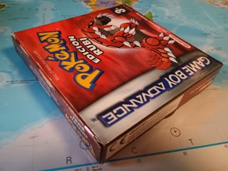 Pokémon Rubí con caja / GBA Pal España