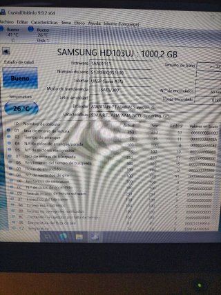 2 x Samsung HD103UJ 1TB Discos Duros