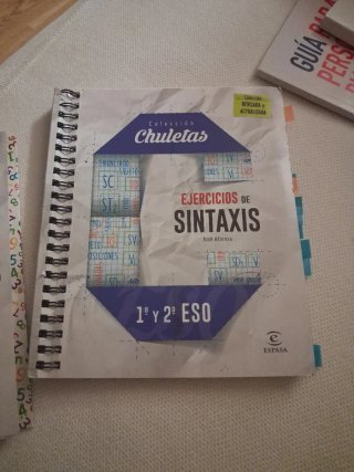 Ejercicios de sintaxis 1º y 2º para la ESO