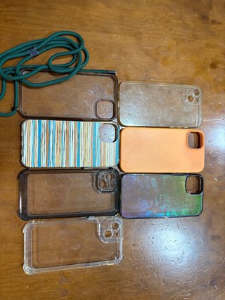 Pack 7 Fundas iPhone 14 Plus