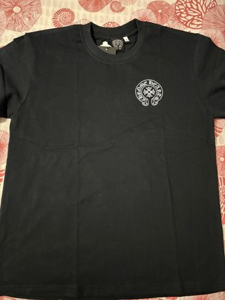 Camiseta Chrome Hearts Negra Talla S