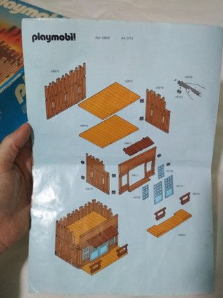 Playmobil 3773 Oeste - Fuerte Bravo (incompleto)