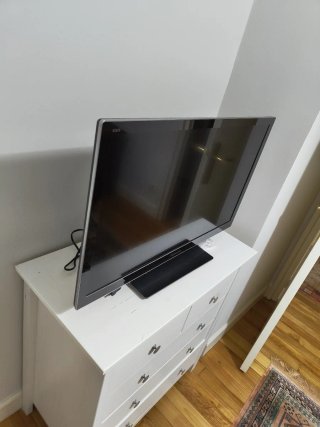 Televisión Panasonic Negra