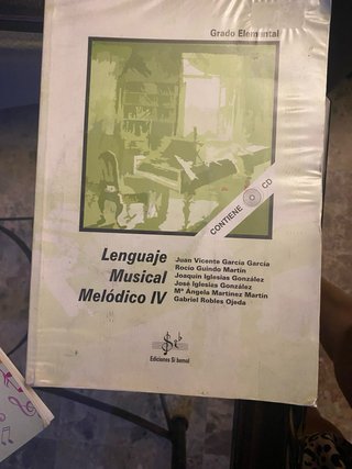 Libro Teoría del Lenguaje Musical, laz II, ......