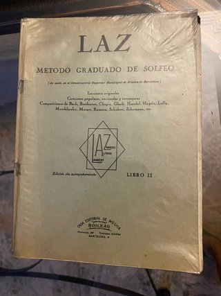 Libro Teoría del Lenguaje Musical, laz II, ......